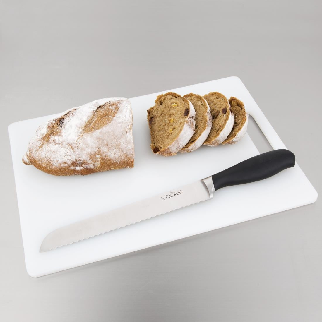 Nisbets Essentials White Chopping Board - DA089  Nisbets Essentials   