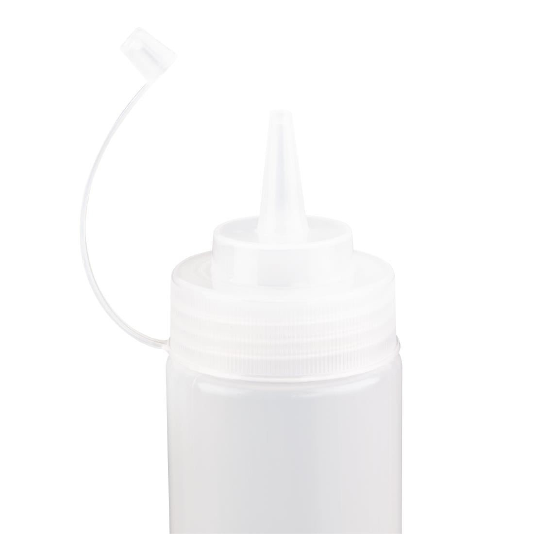 Nisbets Essentials Squeeze Sauce Bottles 12oz (Pack of 6) - DA113  Nisbets Essentials   