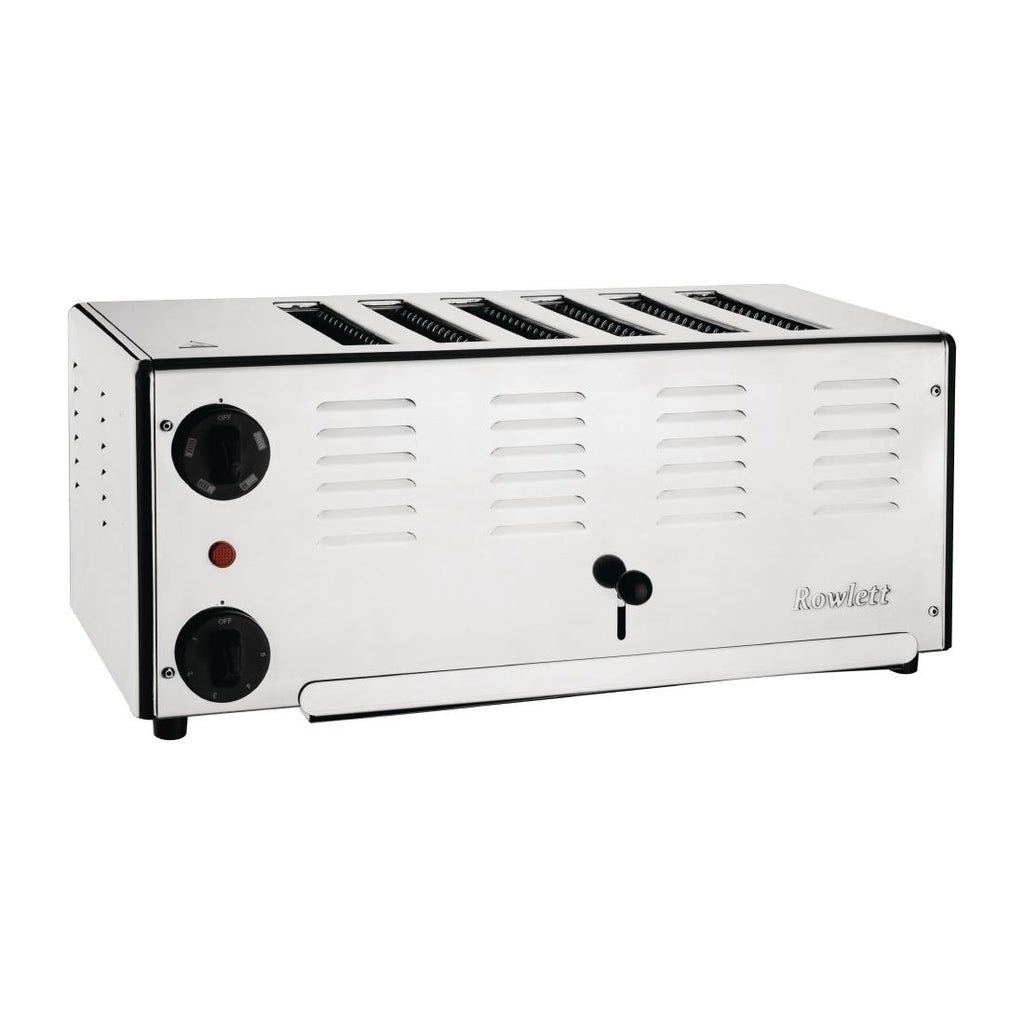 Rowlett Premier 6 Slot Toaster with 2 x Additional Elements - CH171  Rowlett   