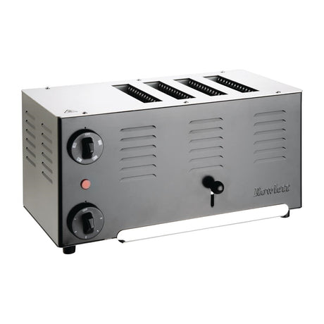 Rowlett Regent 4 Slot Toaster Quartz Grey with 2x Additional Elements - CH174  Rowlett   