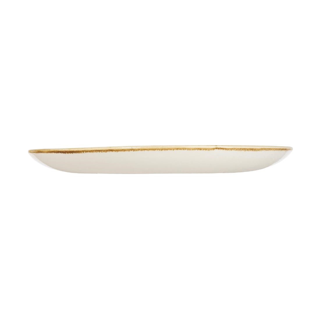 Churchill Studio Prints Homespun Charcoal Black Coupe Plate 165mm - DA263 Plates Churchill