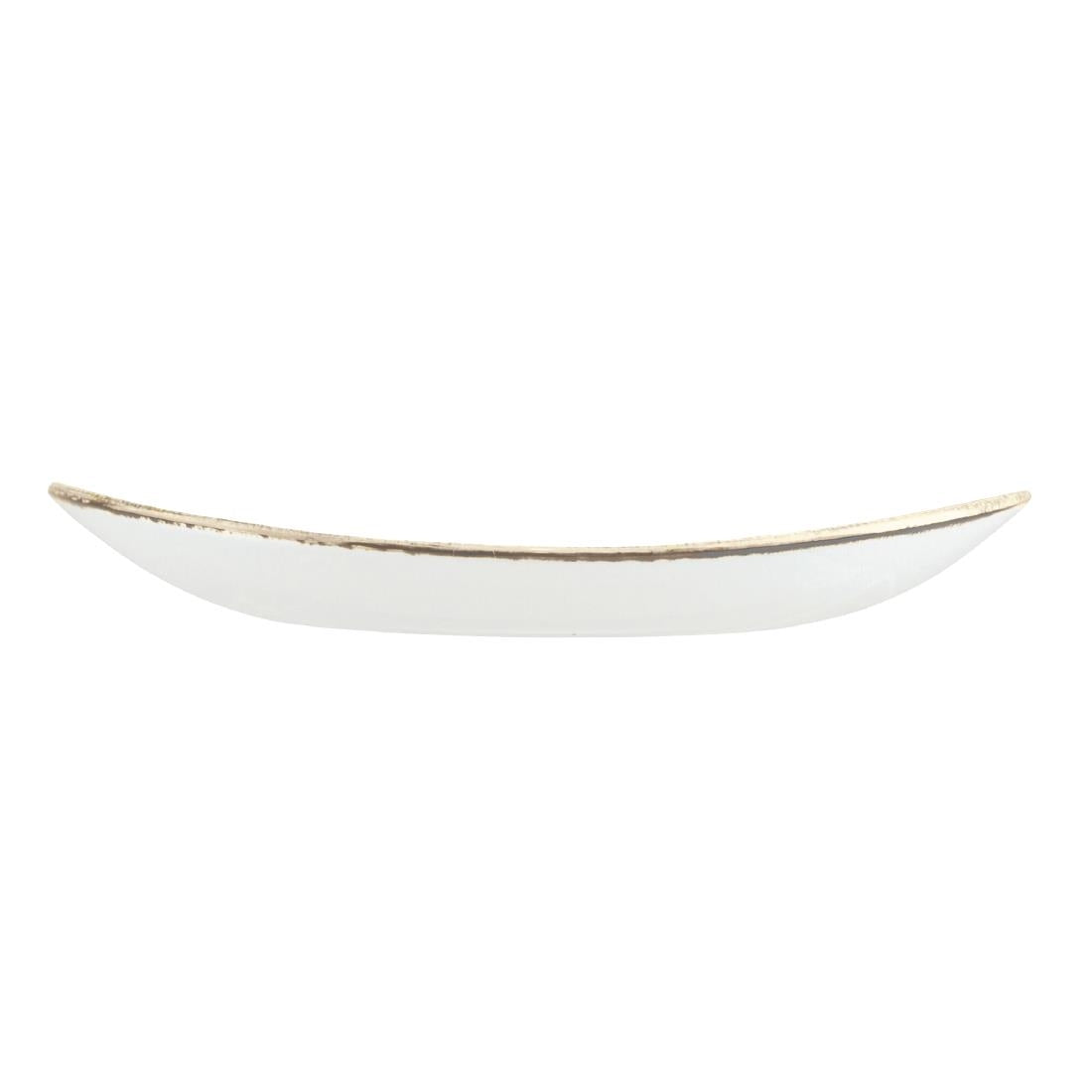 Churchill Studio Prints Homespun Charcoal Black Large Oval Coupe Plate 270 x 299mm - DA267 Plates Churchill