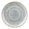 Churchill Studio Prints Homespun Stone Grey Coupe Plate 217mm (Pack of 12) - DA270 Plates Churchill
