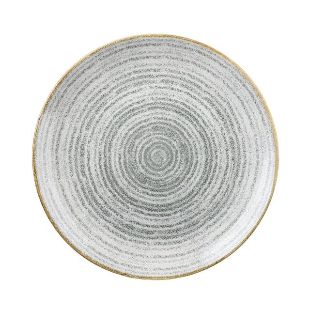 Churchill Studio Prints Homespun Stone Grey Coupe Bowl 182mm (Pack of 12) - DA273 Bowls Churchill