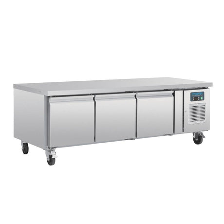Polar U-Series Triple Door Chef Base Counter Fridge - DA463  Polar   