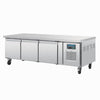 Polar U-Series Triple Door Chef Base Counter Fridge - DA463  Polar   