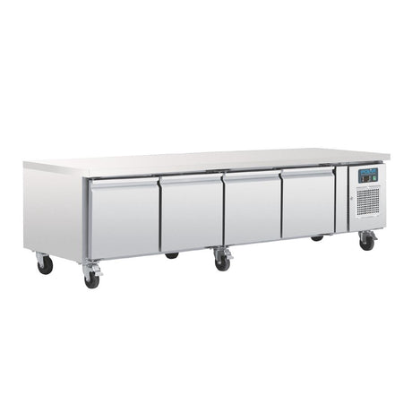 Polar U-Series Four Door Chef Base Counter Fridge - DA464  Polar   