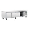 Polar U-Series Four Door Chef Base Counter Fridge - DA464  Polar   