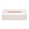 Hotel Complimentary White Rectangular Tissue Holder - DA606  Bolero   
