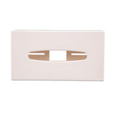 Hotel Complimentary White Rectangular Tissue Holder - DA606  Bolero   