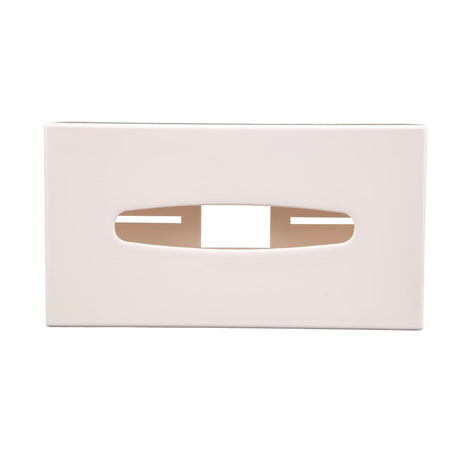Hotel Complimentary White Rectangular Tissue Holder - DA606  Bolero   