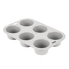 Vogue Flexible Silicone Muffin Pan 6 Cup - DA520  Vogue   