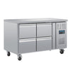 Polar U-Series Four Drawer Gastronorm Counter Fridge - DA547  Polar   