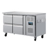 Polar U-Series Four Drawer Gastronorm Counter Fridge - DA547  Polar   