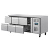 Polar U-Series Six Drawer Gastronorm Counter Fridge - DA548  Polar   