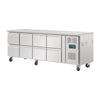 Polar U-Series Eight Drawer Gastronorm Counter Fridge - DA549  Polar   