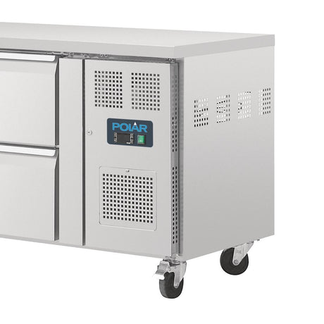 Polar U-Series Eight Drawer Gastronorm Counter Fridge - DA549  Polar   