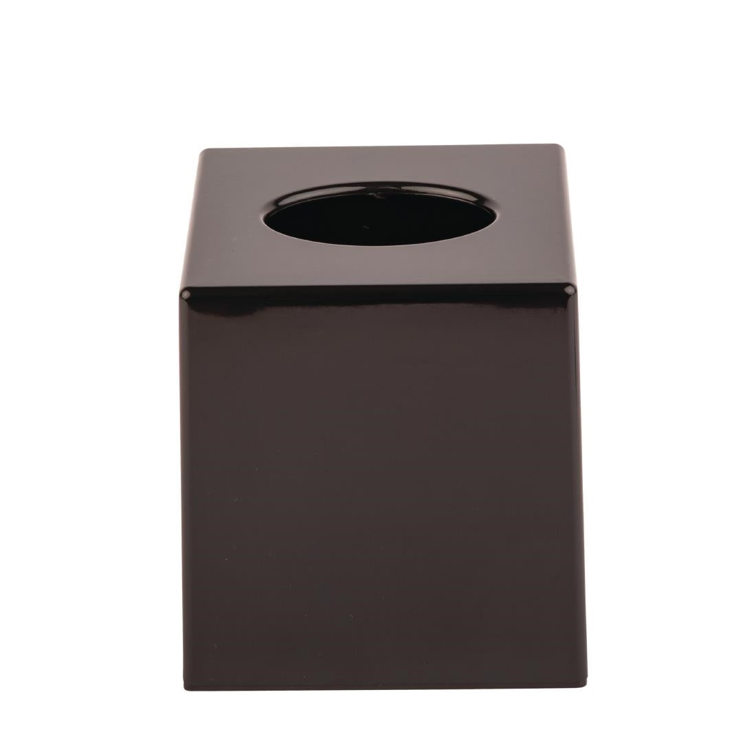 Hotel Complimentary Black Cube Tissue Holder - DA603  Bolero   