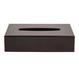 Hotel Complimentary Black Rectangular Tissue Holder - DA605  Bolero   