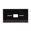 Hotel Complimentary Black Rectangular Tissue Holder - DA605  Bolero   