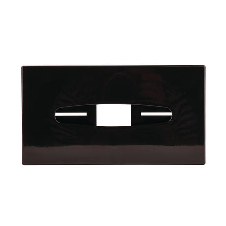 Hotel Complimentary Black Rectangular Tissue Holder - DA605  Bolero   