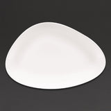 Churchill Lotus Triangular Plates White 300mm (Pack of 6) - DA627 Plates Churchill