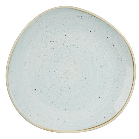 Churchill Stonecast Trace Plates Duck Egg Blue 286mm (Pack of 12) - DA730 Plates Churchill