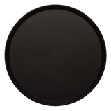 Cambro Treadlite Fibreglass Round Non-Slip Tray Black 355mm - DB003  Cambro   
