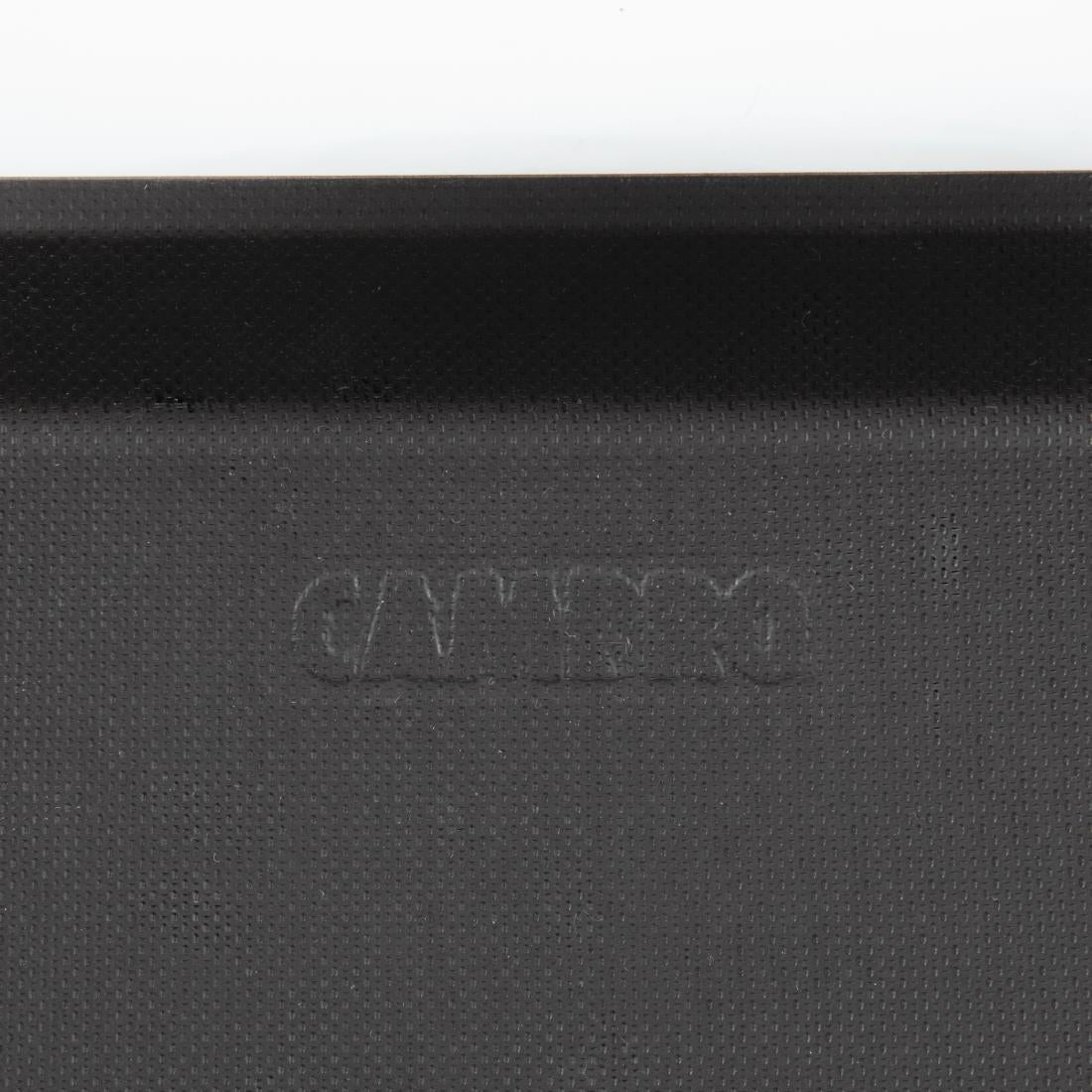 Cambro Treadlite Fibreglass Rectangular Non-Slip Tray Black 457mm - DB005  Cambro   