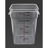 Cambro Square Polycarbonate Food Storage Container 20.8 Ltr (Pack of 6) - DB012  Cambro   