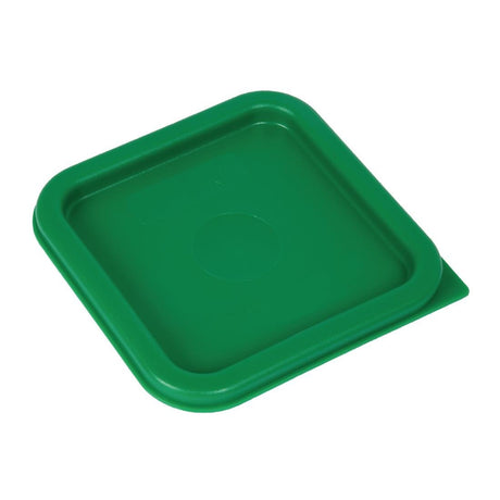 Cambro Camsquare Food Storage Container Lid Green - DB014  Cambro   