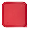 Cambro Camsquare Food Storage Container Lid Red - DB015  Cambro   