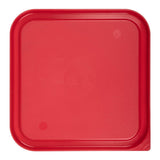 Cambro Camsquare Food Storage Container Lid Red - DB015  Cambro   