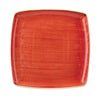 Churchill Stonecast Square Plate Berry Red 268 x 268mm (Pack of 6) - DB071 Plates Churchill