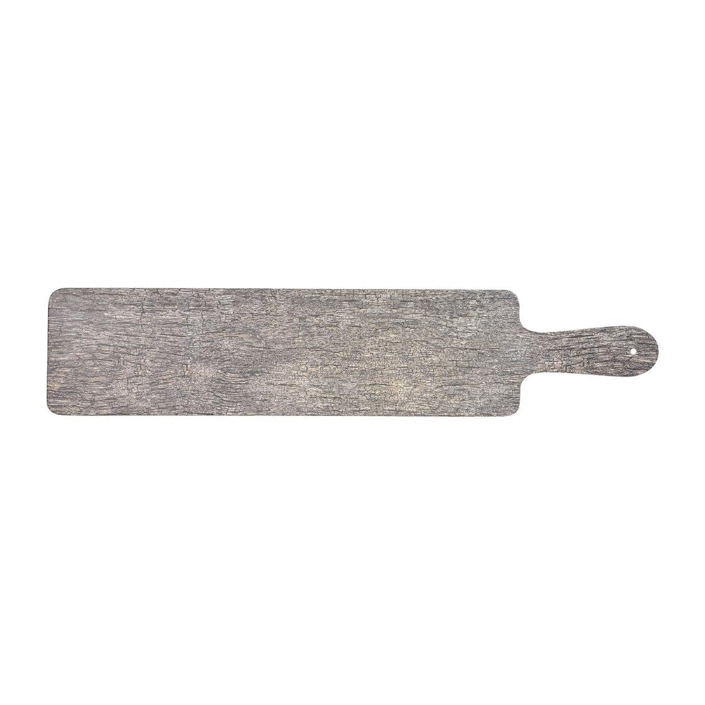 Churchill Alchemy Melamine Large Handled Paddles Distressed Wood 610 x 130mm - DB121 Churchill Alchemy Fine China Churchill   