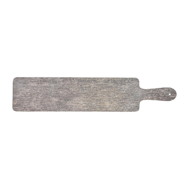 Churchill Alchemy Melamine Large Handled Paddles Distressed Wood 610 x 130mm - DB121 Churchill Alchemy Fine China Churchill   