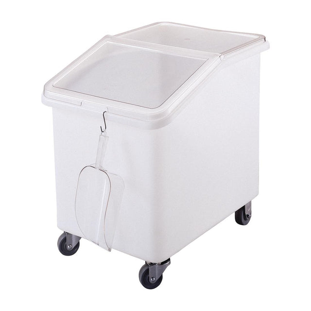 Cambro Mobile Ingredient Bin White 140Ltr - DB127  Cambro   