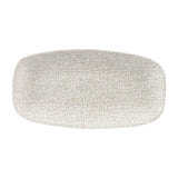 Churchill Breccia Oblong Chef Plate Agate Grey 153 x 298mm (Pack of 12) - DB143 Plates Churchill