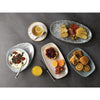 Churchill Fluid Triangle Chef Plates Pearl Grey 205 x 265mm (Pack of 12) - DF728 Plates Churchill