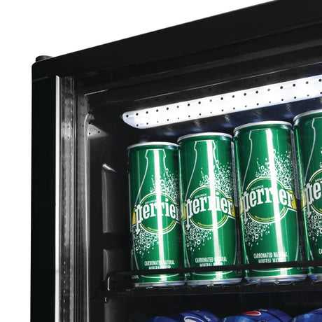 Nisbets Essentials Single Door Back Bar Cooler - 92Ltr - DB303  Nisbets Essentials   