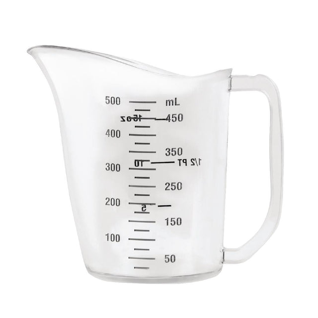 Vogue Polycarbonate Measuring Jug 500ml - DB450  Vogue   