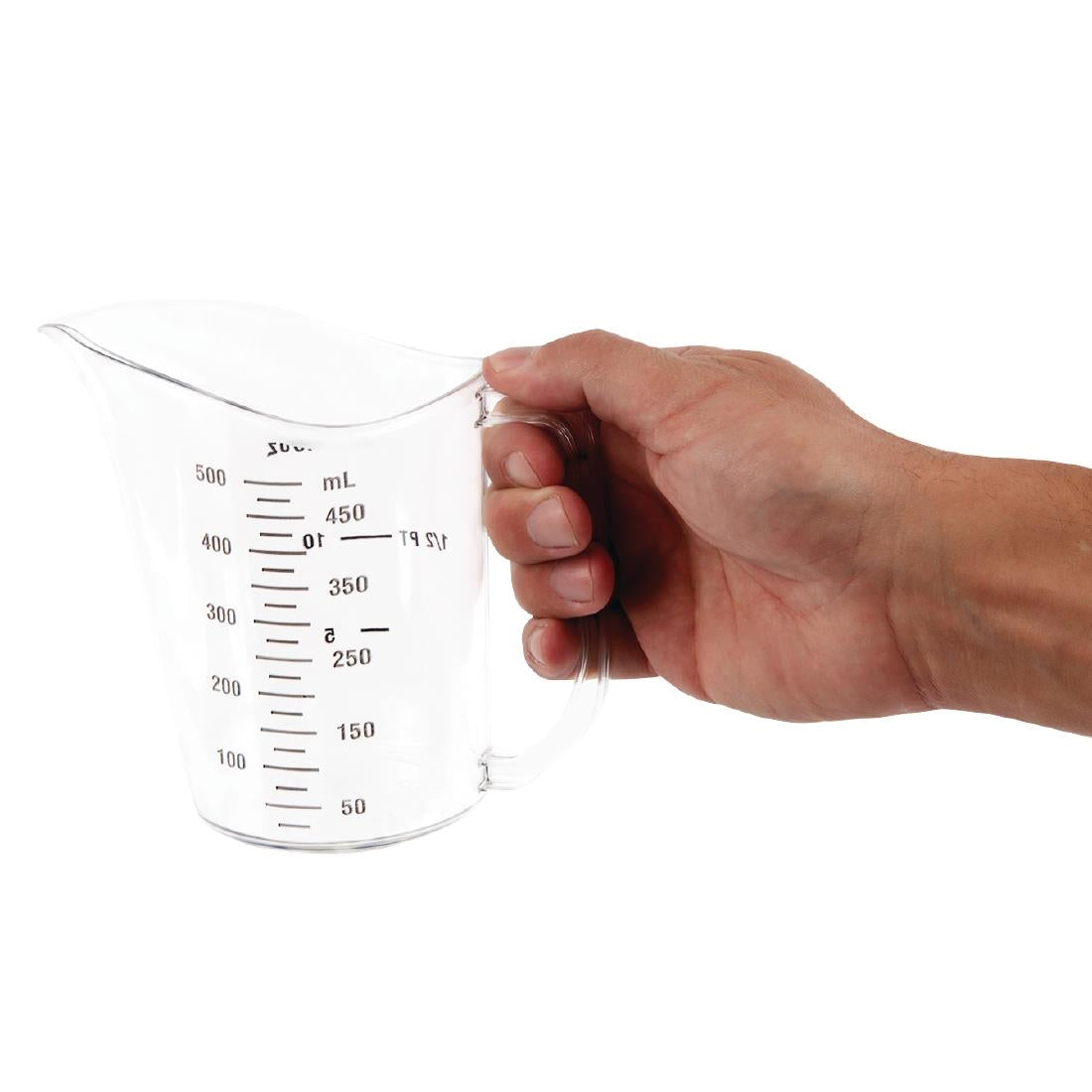 Vogue Polycarbonate Measuring Jug 500ml - DB450  Vogue   
