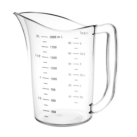 Vogue Polycarbonate Measuring Jug 2Ltr - DB452  Vogue   