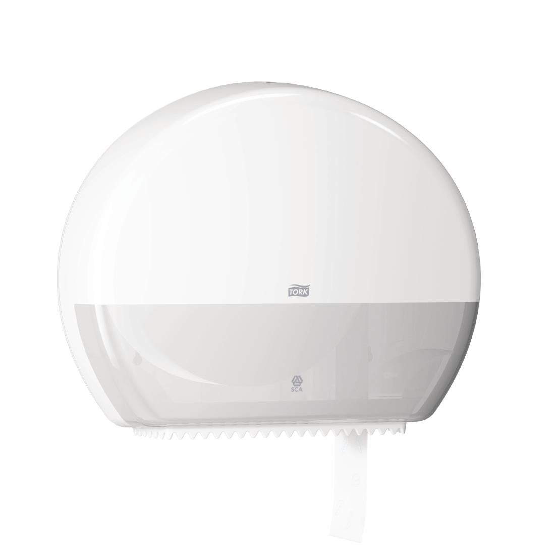 Tork Jumbo Toilet Roll Dispenser White - DB464  Tork   