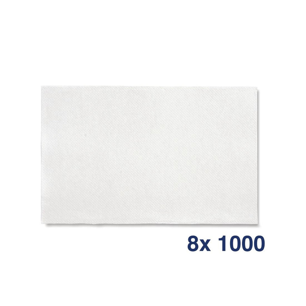 Tork Xpressnap Extra Soft Dispenser Napkin White 2Ply 1/2 Fold (Pack of 8) - DB466  Tork   