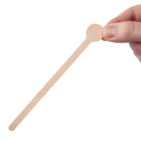 Fiesta Compostable Wooden Cocktail Stirrers 150mm (Pack of 100) - DB493  Fiesta   