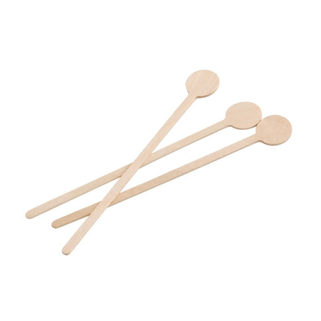 Fiesta Compostable Wooden Cocktail Stirrers 150mm (Pack of 100) - DB493  Fiesta   