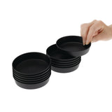 Matfer Bourgeat Exoglass Quiche Moulds 100mm (Pack of 12) - DB509  Matfer Bourgeat   