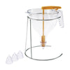 Matfer Bourgeat Piston Funnel with Stand 1.5Ltr - DB550  Matfer Bourgeat   