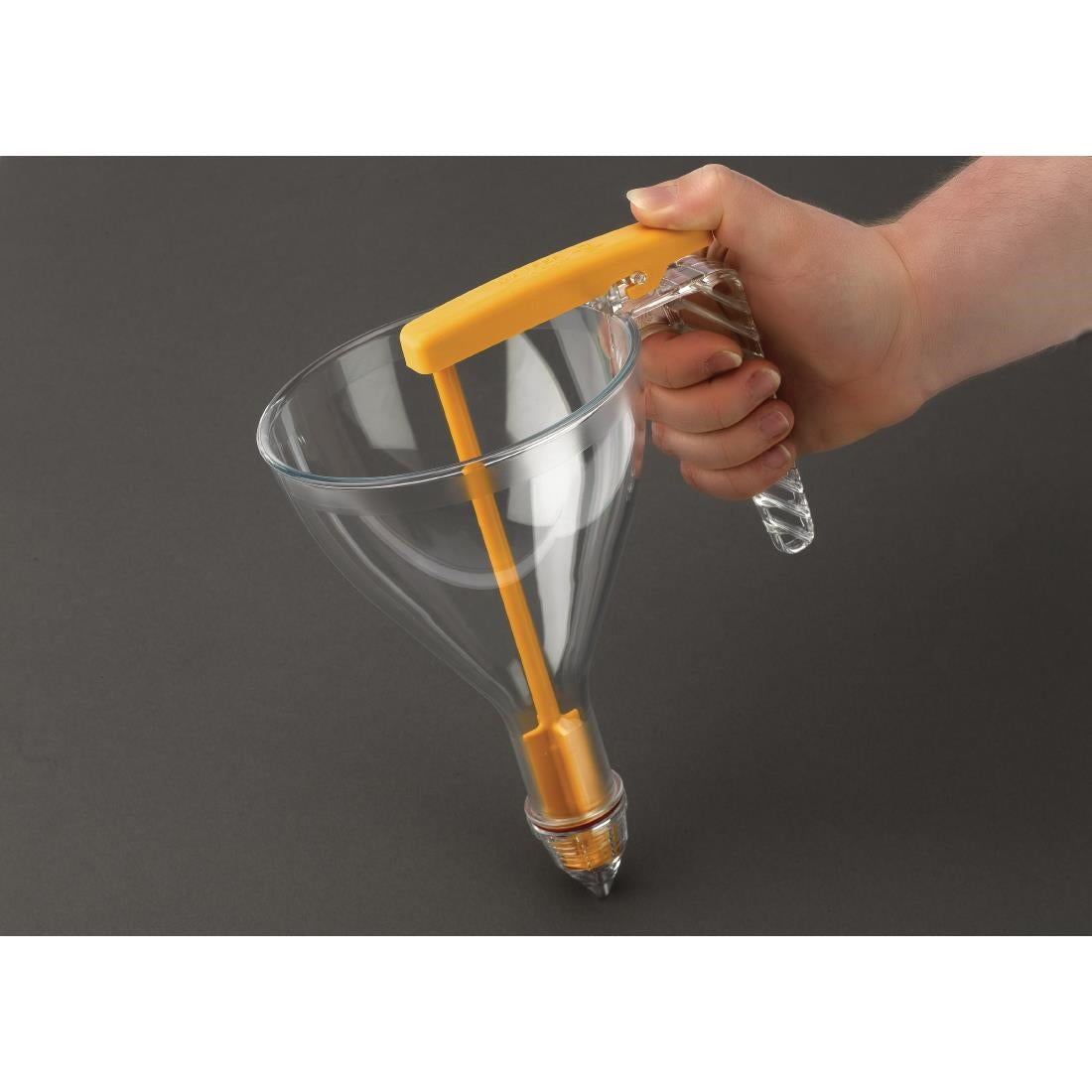 Matfer Bourgeat Piston Funnel with Stand 0.75Ltr - DB551  Matfer Bourgeat   